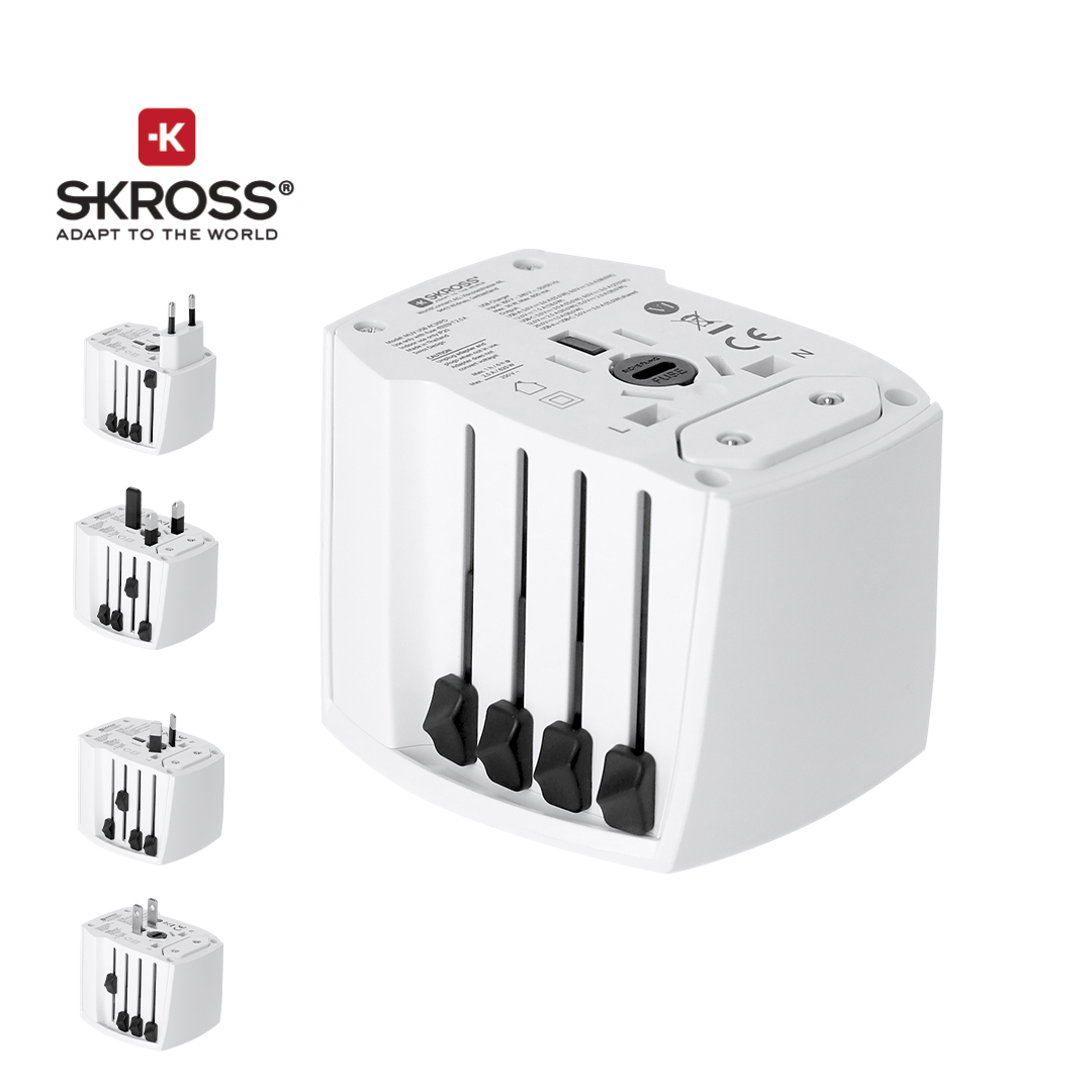 Uniwersalny adapter podróżny SKROSS MUV USB 30W PD P175451T