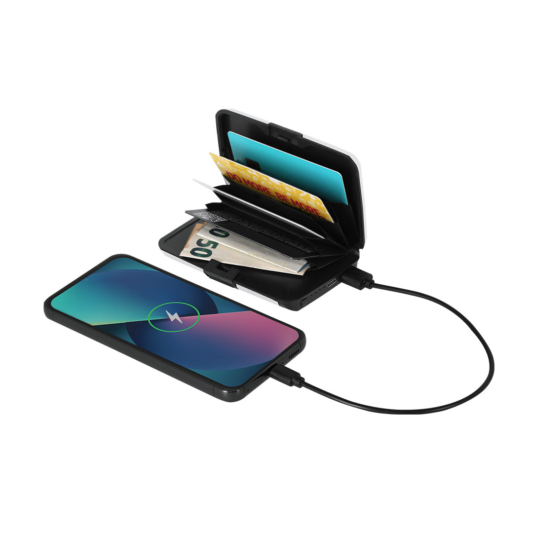 Powerbank z etui na karty Chefler P176810T