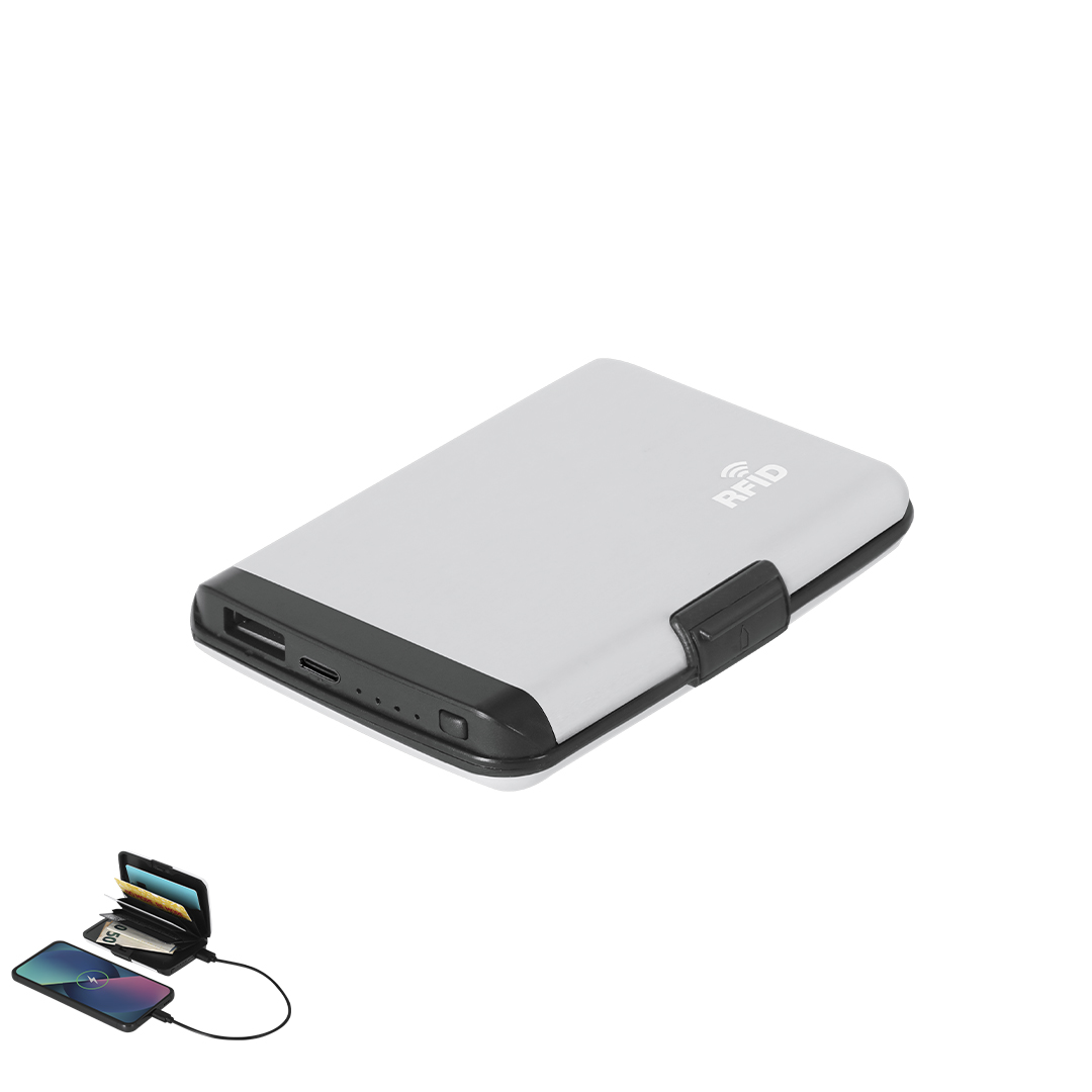 Powerbank z etui na karty Chefler P176810T