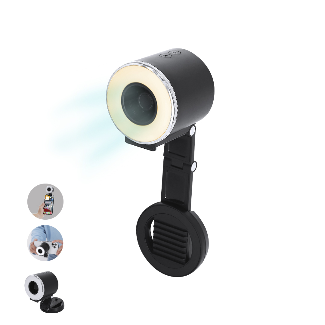 Lampa pierścieniowa z wentylatorem Tangix P177040T