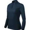 Koszulka polo damska Pique Polo LS P049292F granatowy
