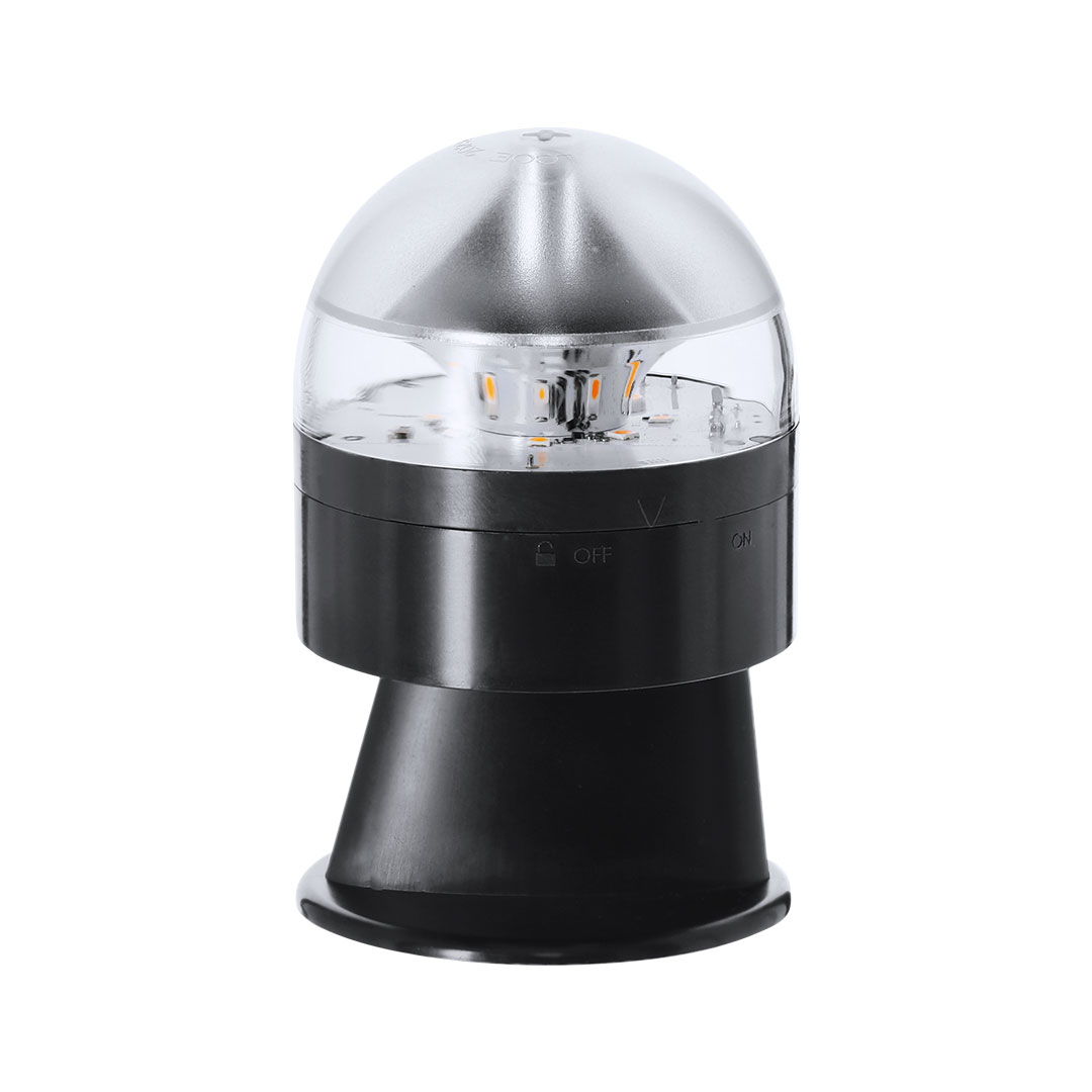 Geolokalizowana lampa awaryjna V16 Busby P174568T czarny