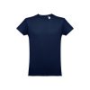 THC LUANDA. T-shirt męski z bawełny rurkowej P032114S granatowy