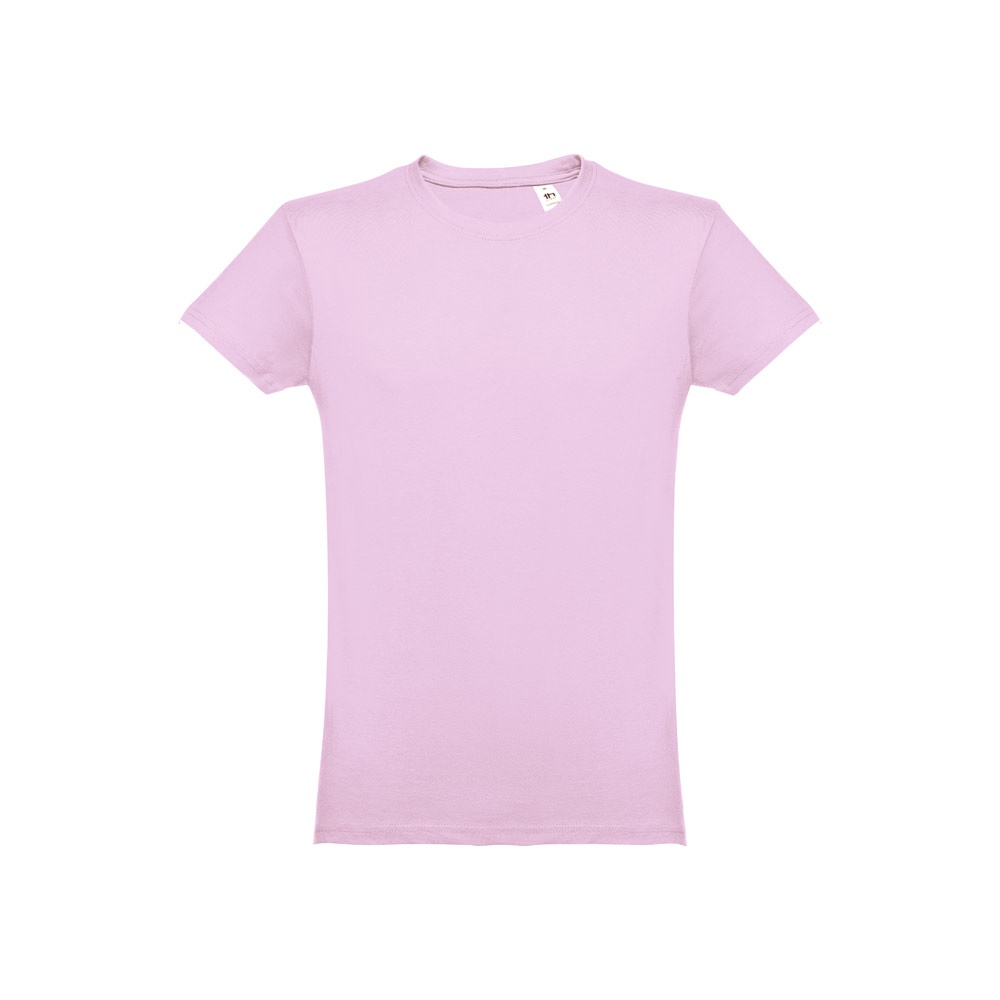 THC LUANDA. T-shirt męski z bawełny rurkowej P032114S liliowy