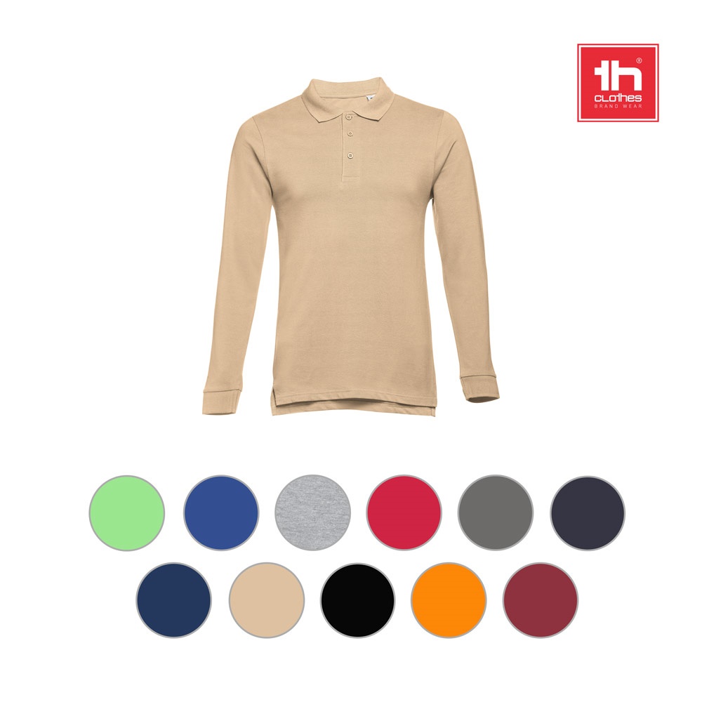 THC BERN 3XL. Męski t-shirt z długim rękawem P033273S ST-30143-W THC BERN 3XL. Męski t-shirt z długim rękawem P033273S ST-30143-W
