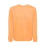 THC COLOMBO. Bluza (unisex) z włoskiego materiału frotte bez zapięcia P040816S koralowy pomarańcz