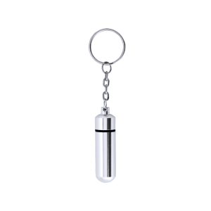 Brelok z dozownikiem tabletek Alumpill P160595T 
