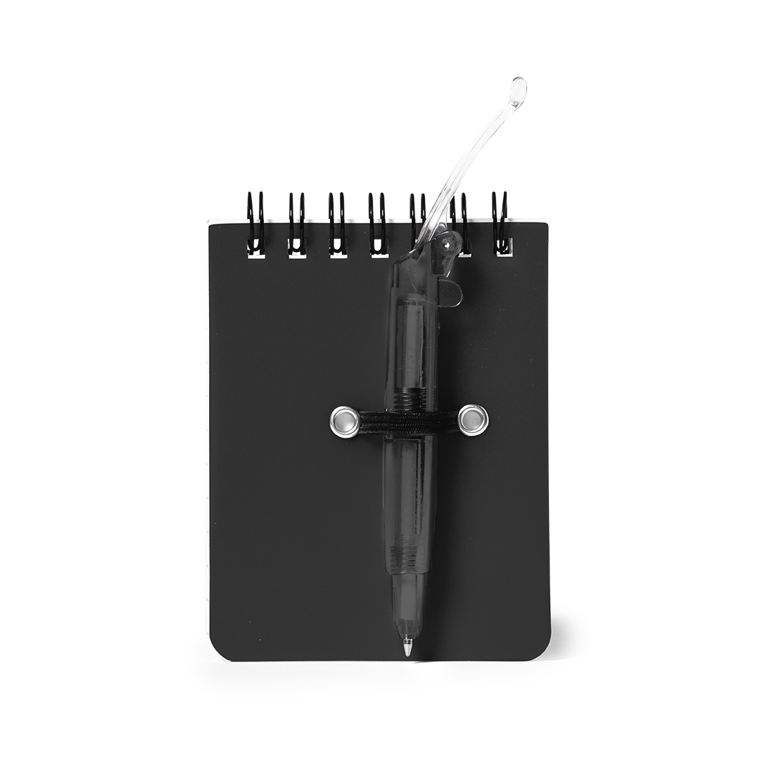 Mini notatnik Duxo P160651T czarny