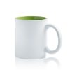 Gumowany kubek ceramiczny 325 ml / Matte Popmug P090731P jasnozielony Gumowany kubek ceramiczny 325 ml / Matte Popmug P090731P jasnozielony