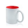 Gumowany kubek ceramiczny 325 ml / Matte Popmug P090731P czerwony Gumowany kubek ceramiczny 325 ml / Matte Popmug P090731P czerwony