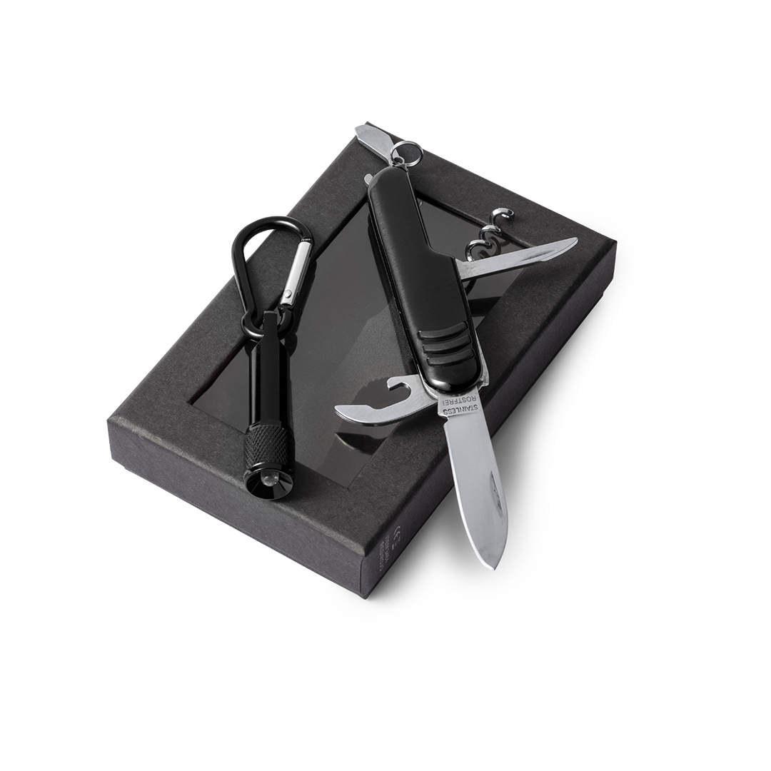 Zestaw Sufli P160844T czarny