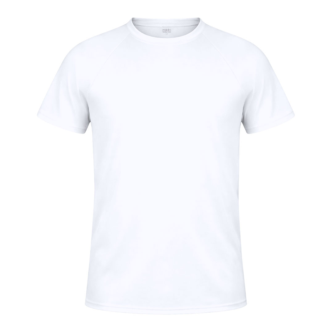 T-shirt dla dorosłych Tecnic Plus P161309T biały