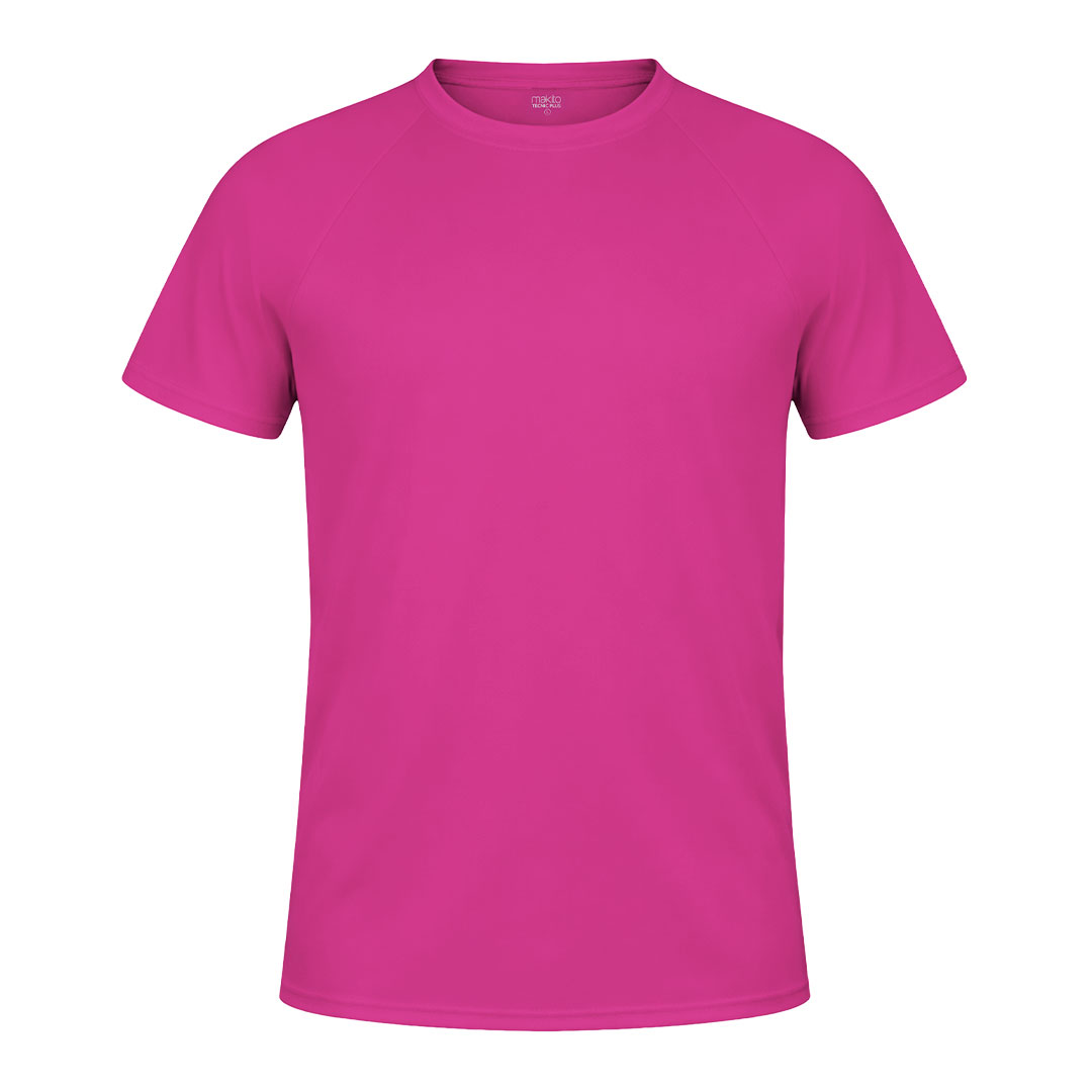 T-shirt dla dorosłych Tecnic Plus P161309T fuksjowy