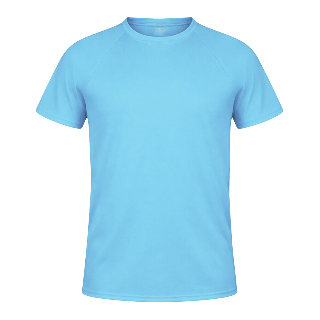 T-shirt dla dorosłych Tecnic Plus P161309T błękitny
