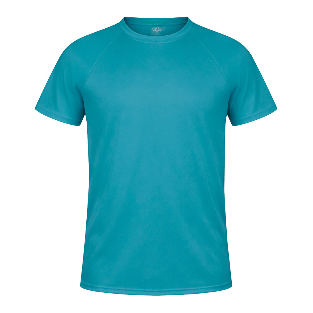 T-shirt dla dorosłych Tecnic Plus P161309T turkusowy