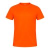 T-shirt dla dorosłych Tecnic Plus P161309T pomarańczowy fluorescencyjny