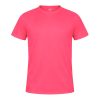 T-shirt dla dorosłych Tecnic Plus P161309T różowy fluorescencyjny