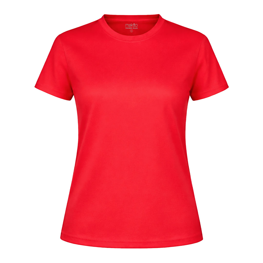 Damski T-shirt Tecnic Plus P161445T czerwony
