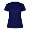 Damski T-shirt Tecnic Plus P161445T granatowy