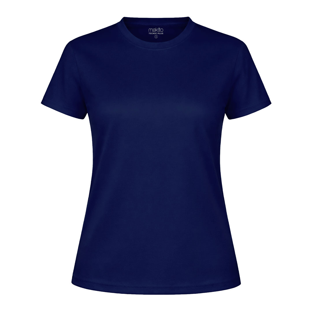 Damski T-shirt Tecnic Plus P161445T granatowy