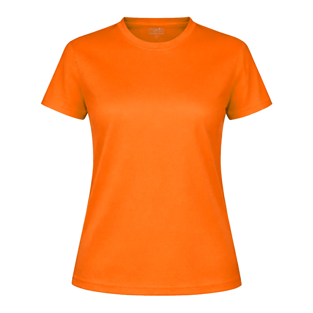 Damski T-shirt Tecnic Plus P161445T pomarańczowy