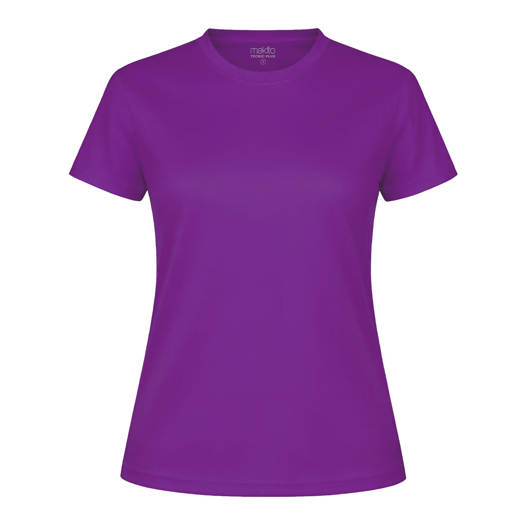 Damski T-shirt Tecnic Plus P161445T fioletowy