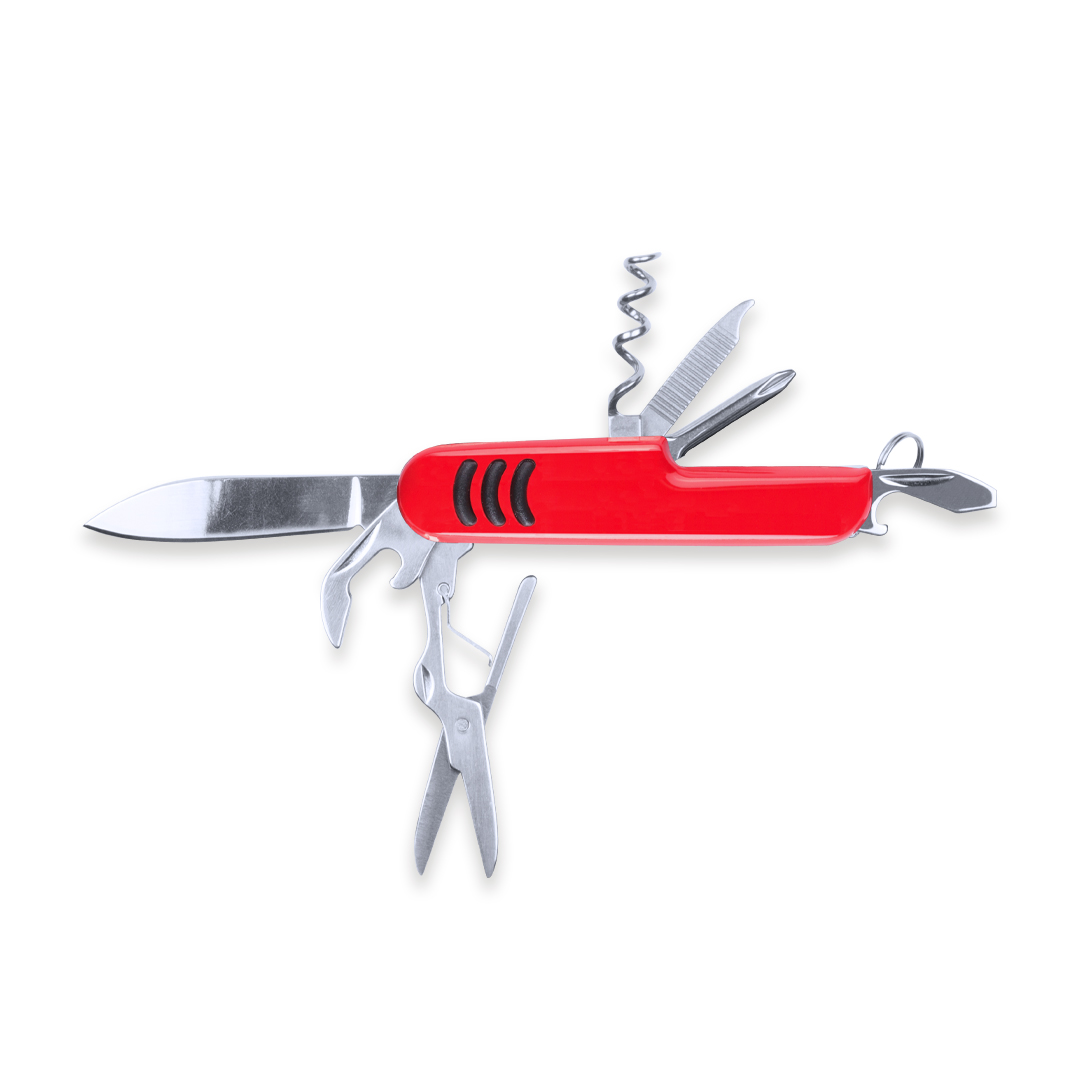 Scyzoryk wielofunkcyjny Shakon P161901T czerwony