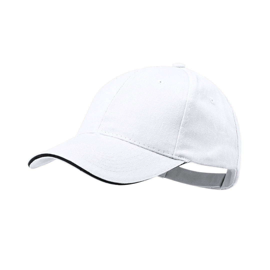 Czapka z daszkiem Rubec P162042T biały