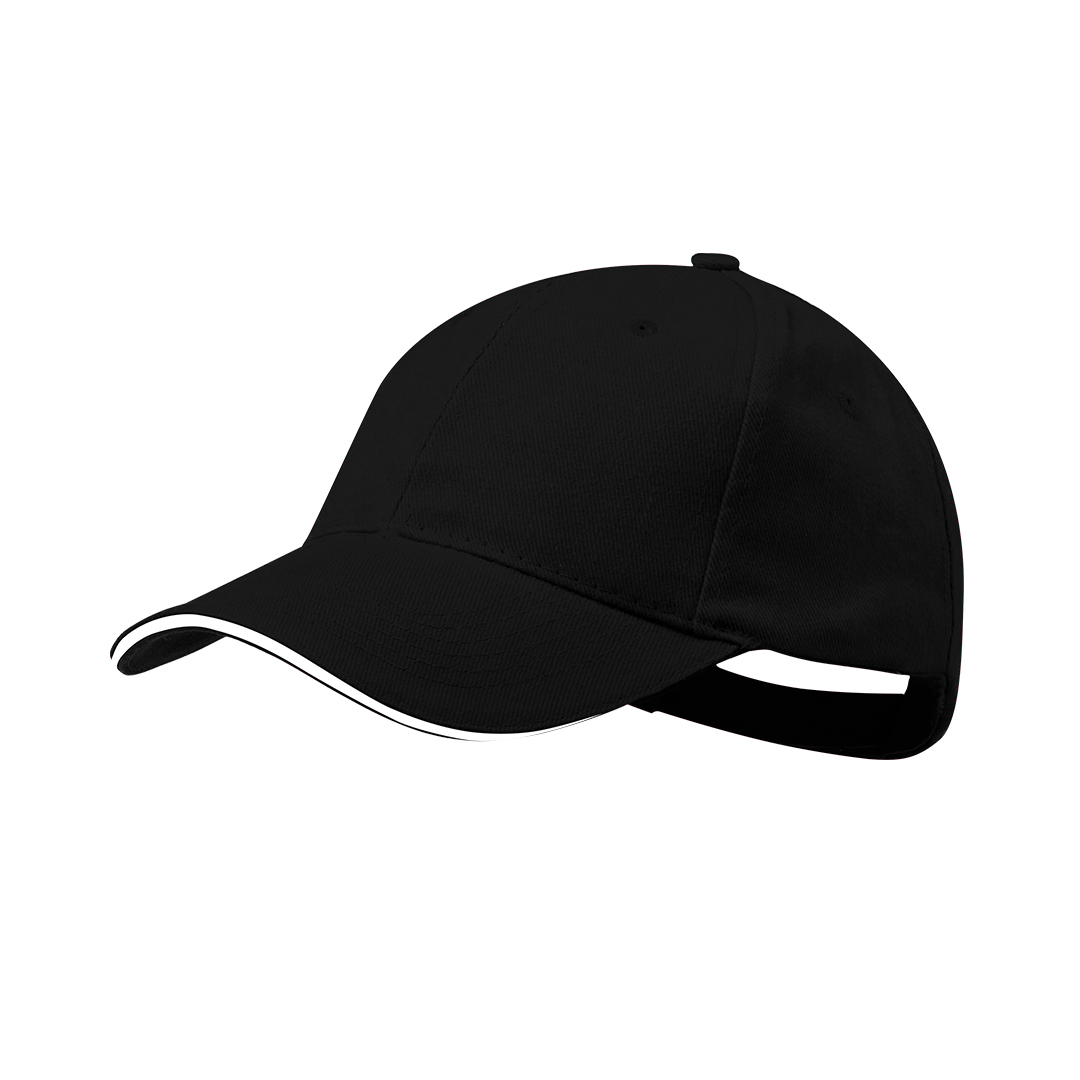 Czapka z daszkiem Rubec P162042T czarny