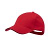 Czapka z daszkiem Rubec P162042T czerwony