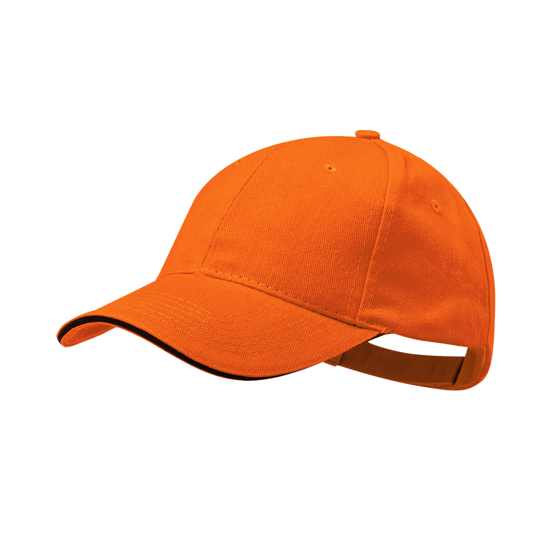 Czapka z daszkiem Rubec P162042T pomarańczowy