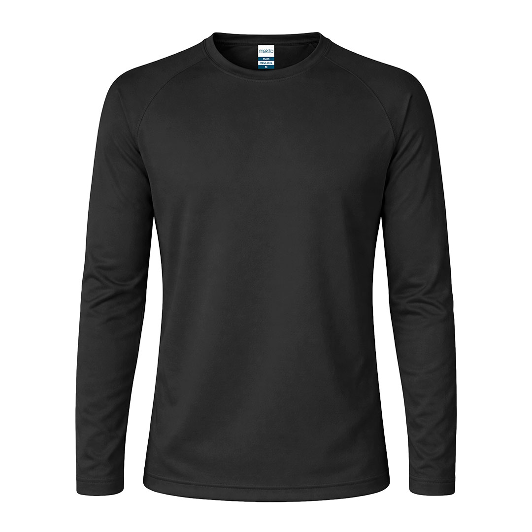 T-shirt dla dorosłych Tecnik Maik P162176T czarny