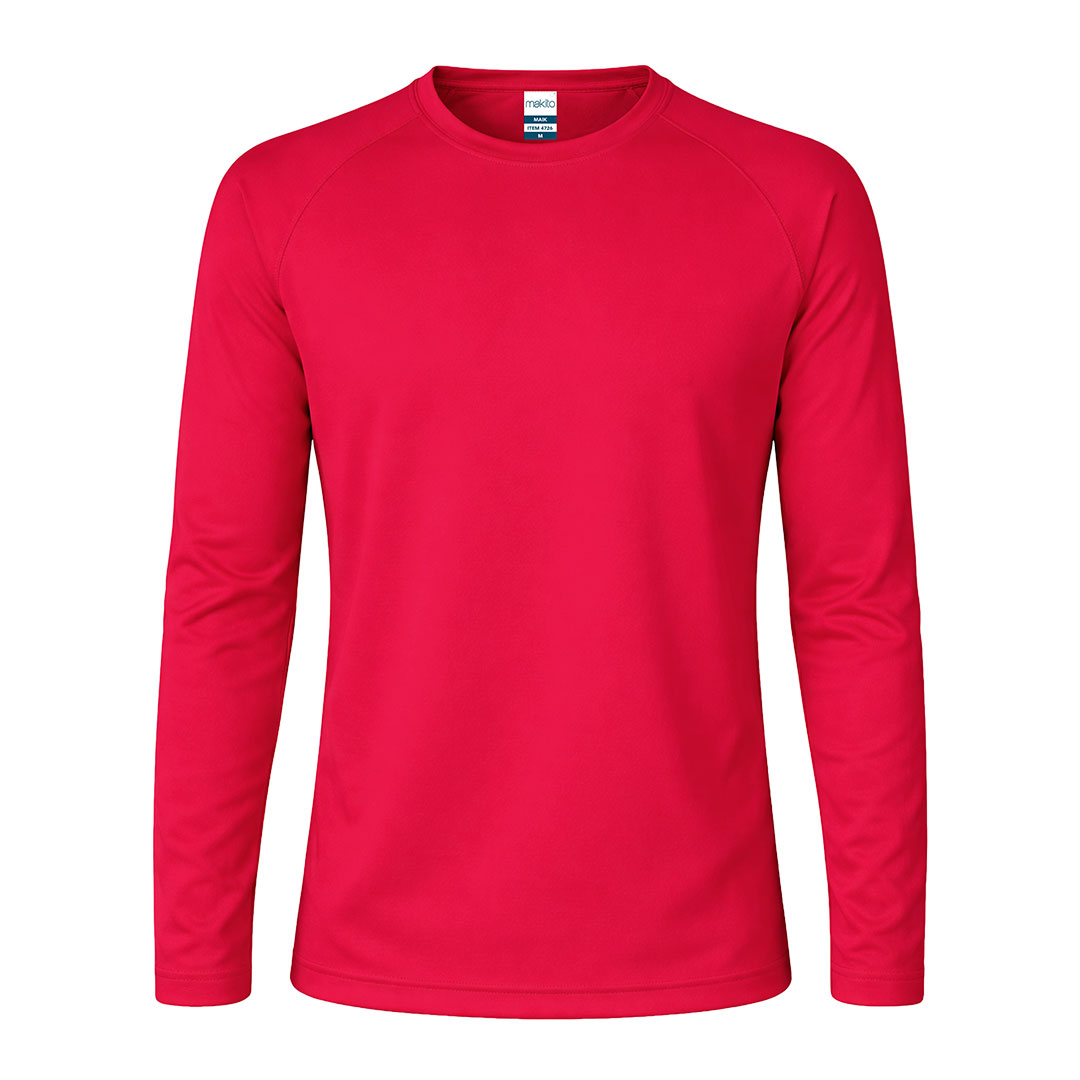 T-shirt dla dorosłych Tecnik Maik P162176T czerwony