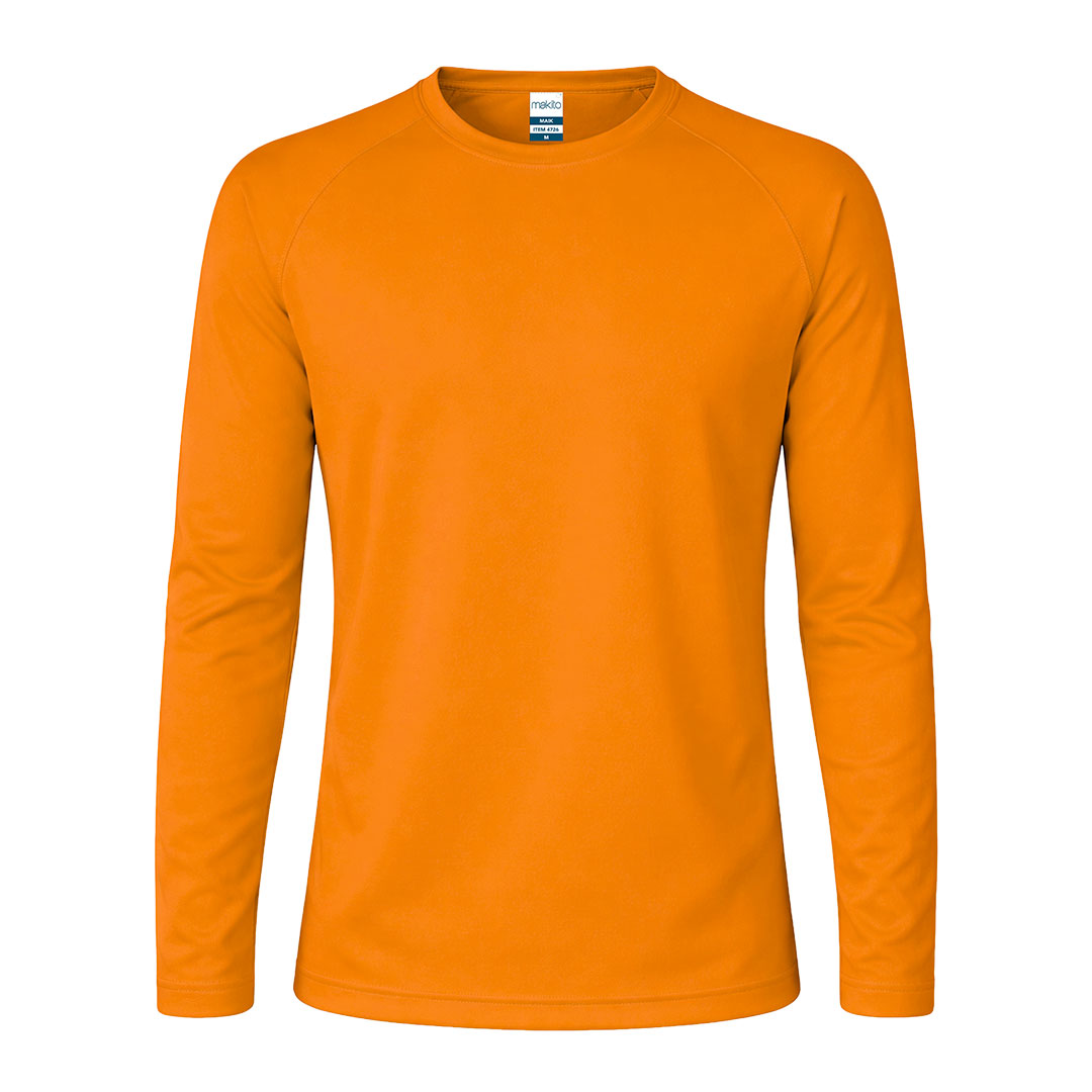 T-shirt dla dorosłych Tecnik Maik P162176T pomarańczowy