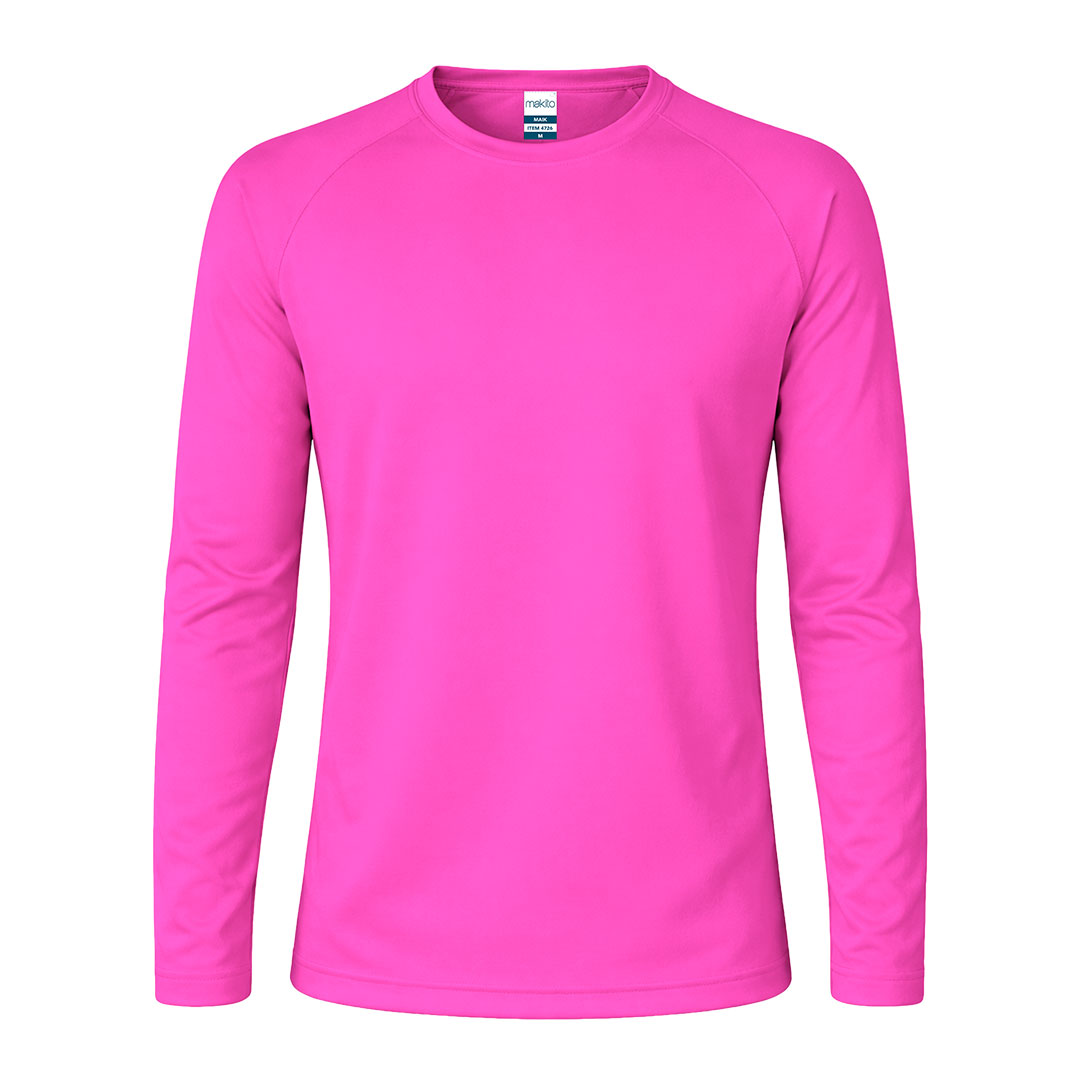 T-shirt dla dorosłych Tecnik Maik P162176T fuksjowy