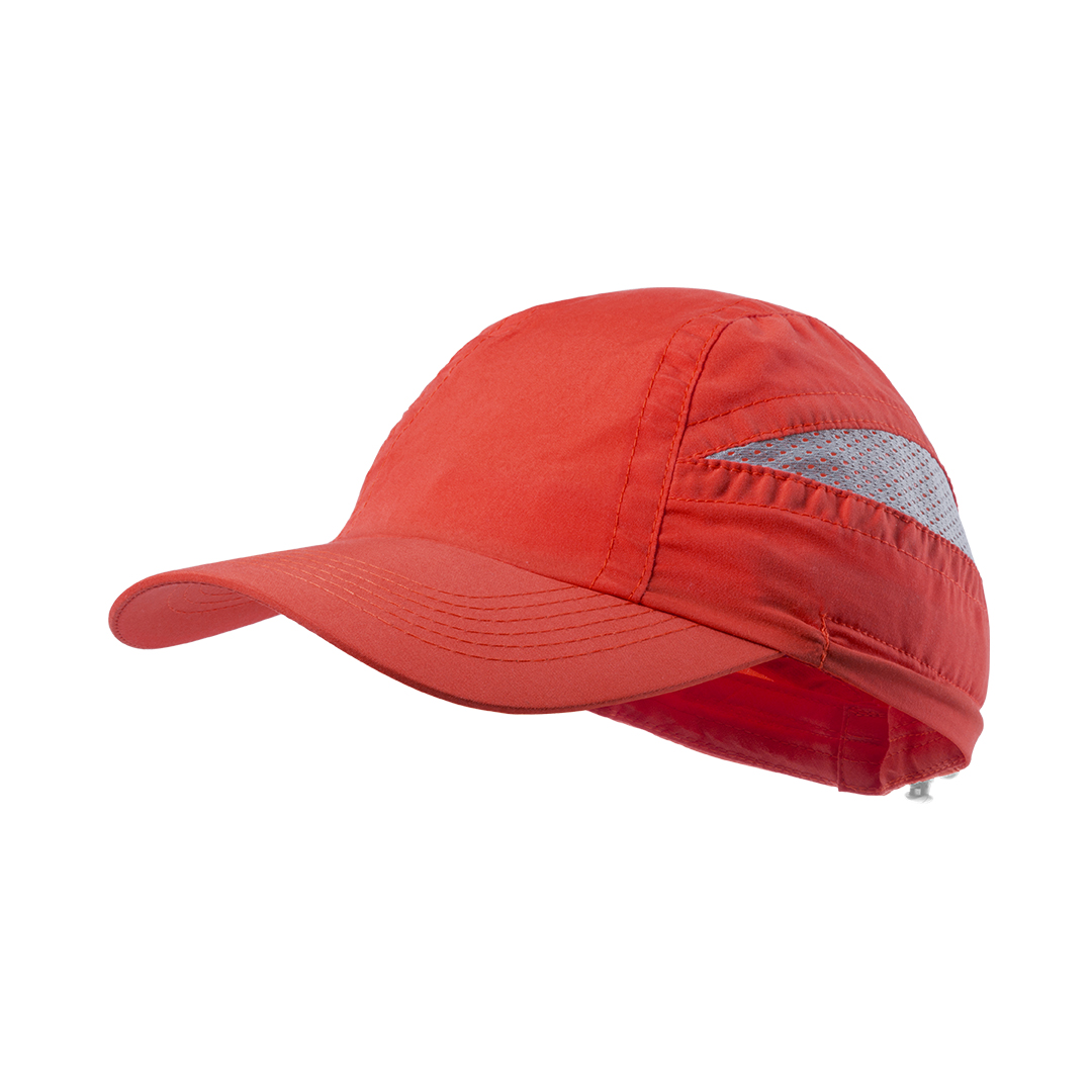 Czapka z daszkiem Laimbur P163971T czerwony