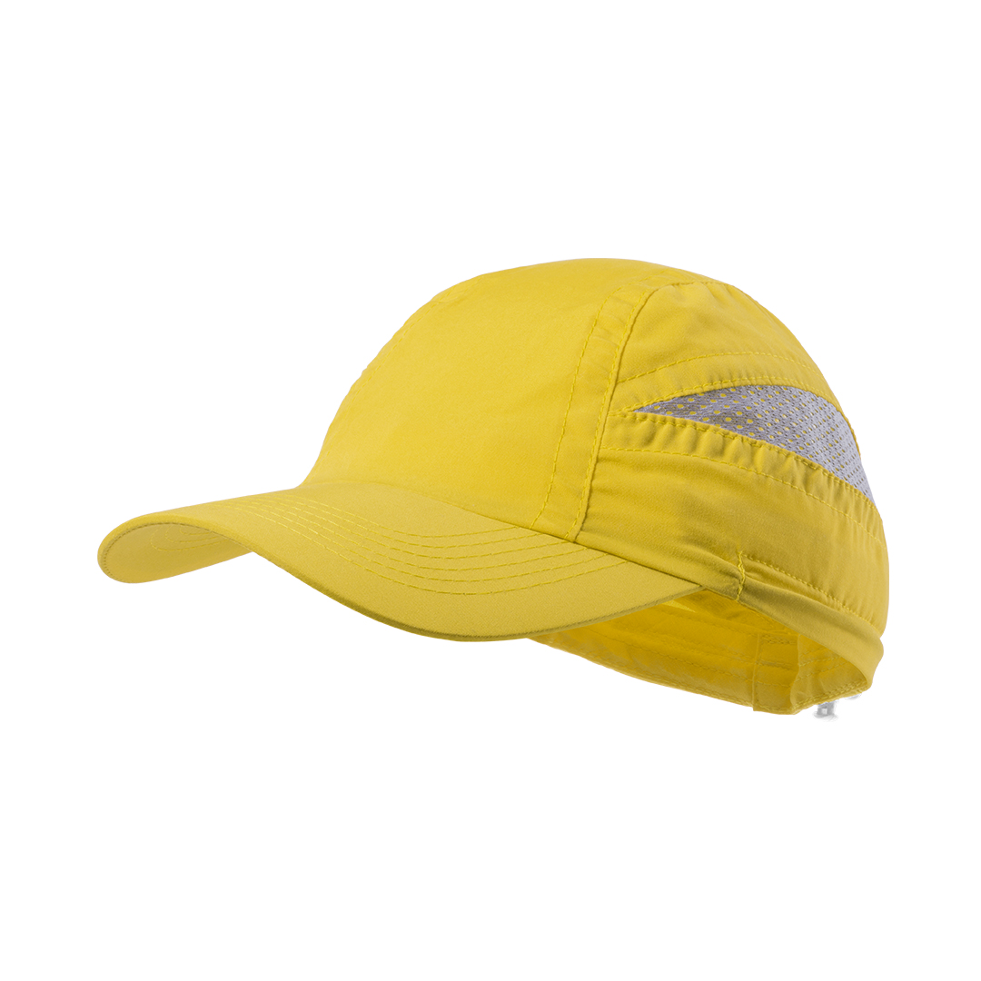 Czapka z daszkiem Laimbur P163971T żółty