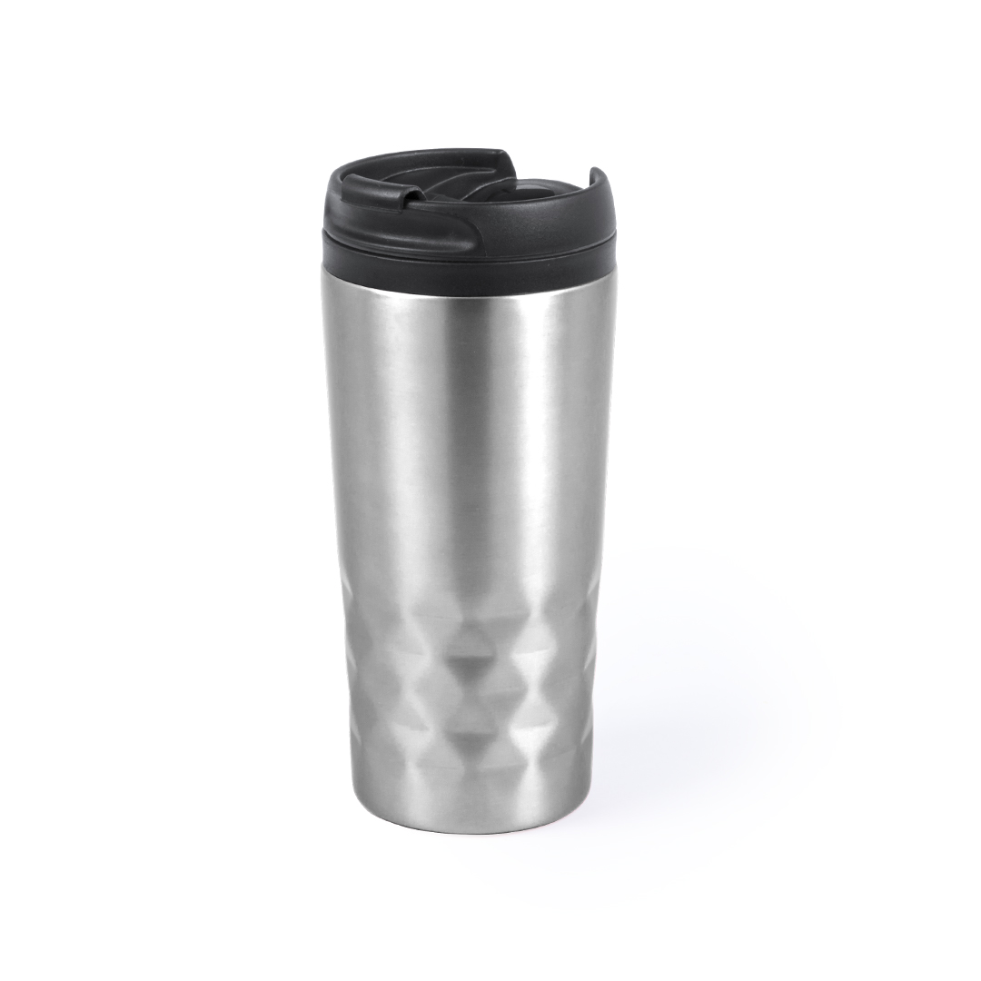Kubek termiczny Dritox P164198T srebrny