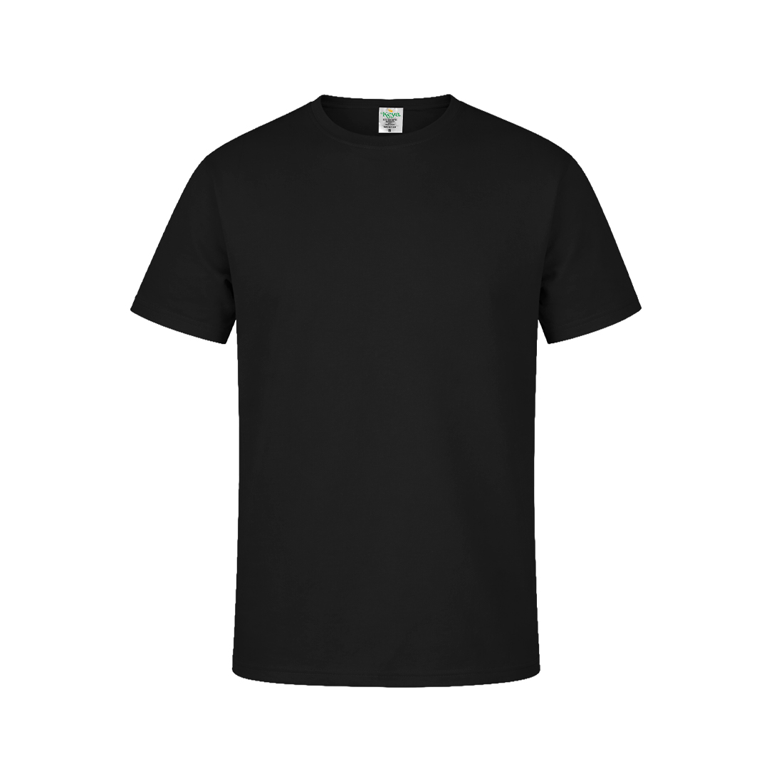 Kolorowy T-shirt dla dorosłych "keya" MC130 P164278T czarny