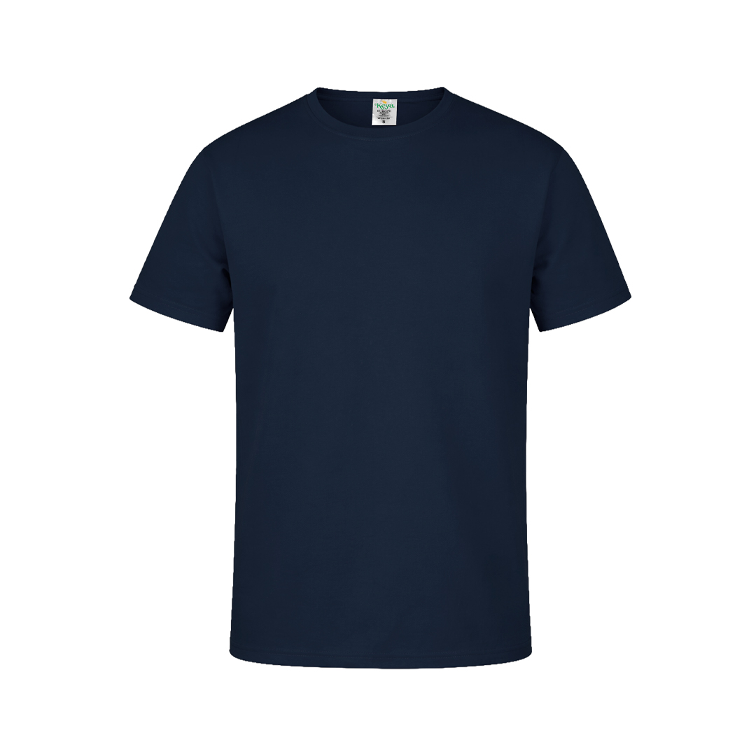 Kolorowy T-shirt dla dorosłych "keya" MC130 P164278T granatowy ciemny