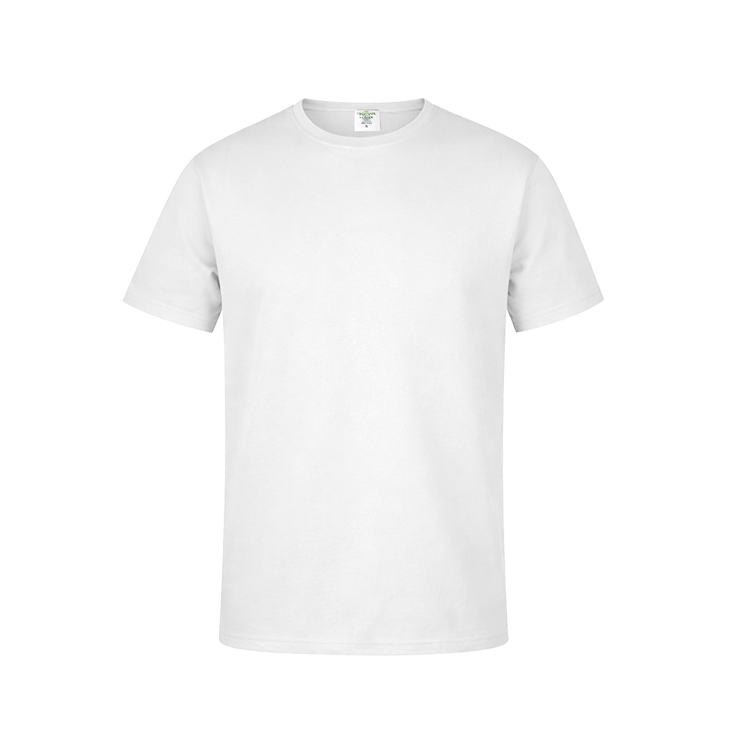 Biały T-shirt dla dorosłych "keya" MC150 P164303T MKT-5856-W