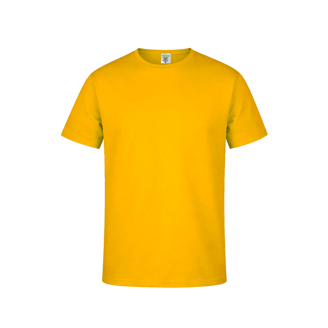 Kolorowy T-shirt dla dorosłych "keya" MC180 P164393T złoty