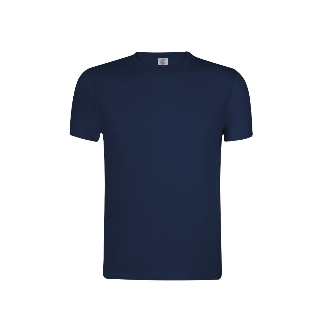 Kolorowy T-shirt dla dorosłych "keya" MC180-OE P164471T granatowy ciemny