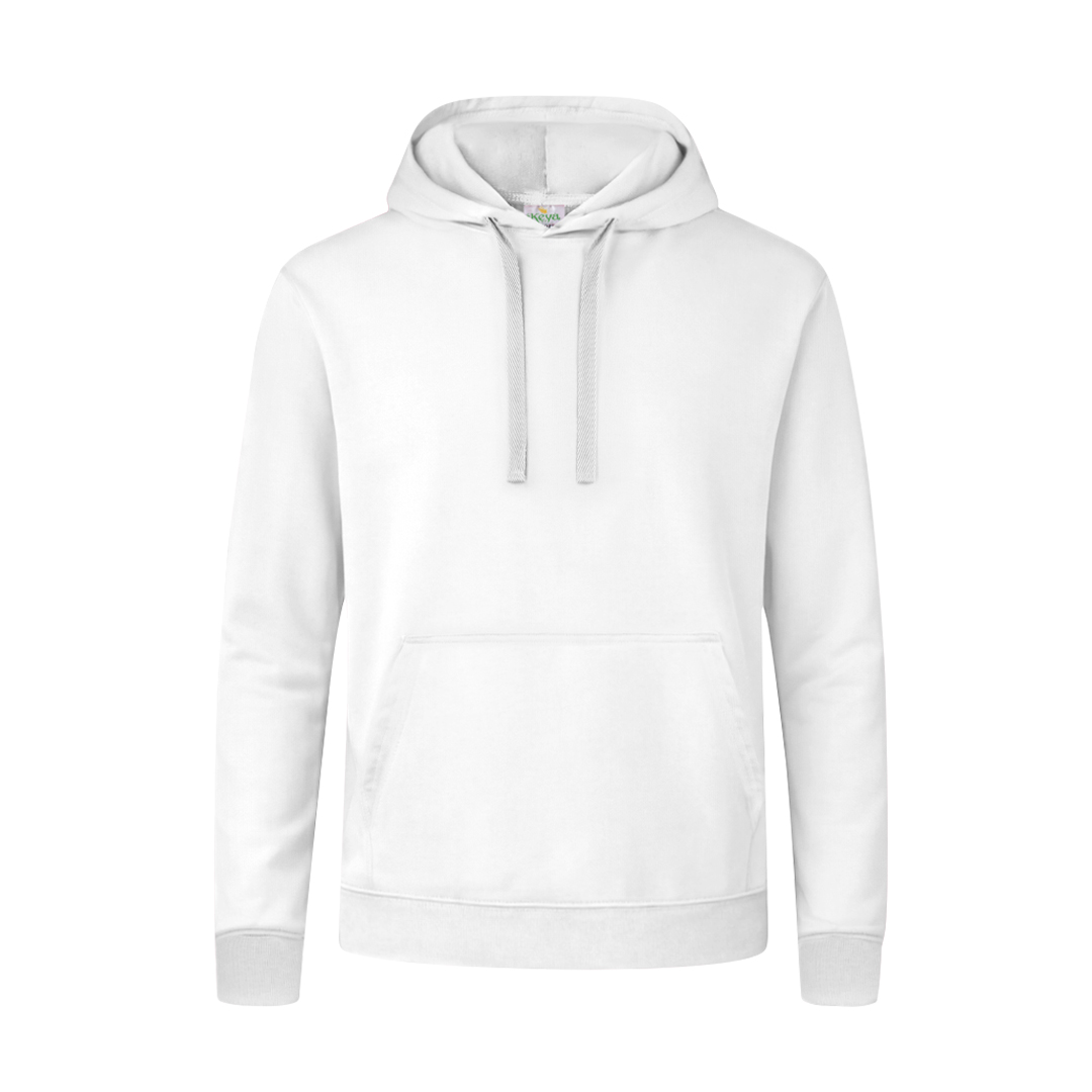 Bluza z kapturem dla dorosłych "keya" SWP280 P164603T biały
