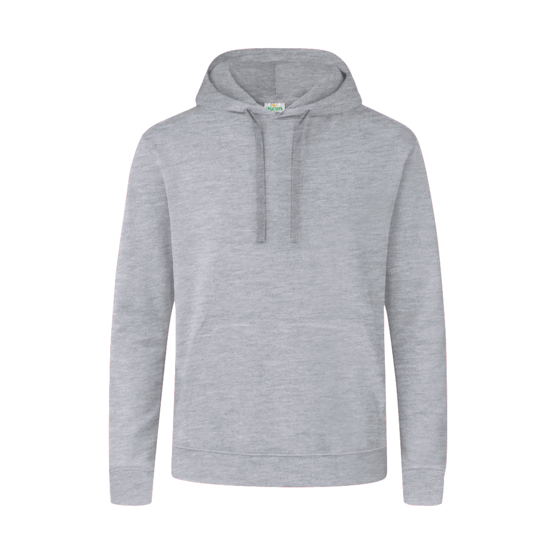 Bluza z kapturem dla dorosłych "keya" SWP280 P164603T szary