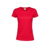 Damski kolorowy T-shirt "keya" WCS150 P164722T czerwony