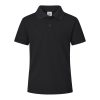 Dziecięce kolorowe polo "keya" YPS180 P164987T czarny