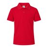 Dziecięce kolorowe polo "keya" YPS180 P164987T czerwony