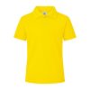 Dziecięce kolorowe polo "keya" YPS180 P164987T żółty