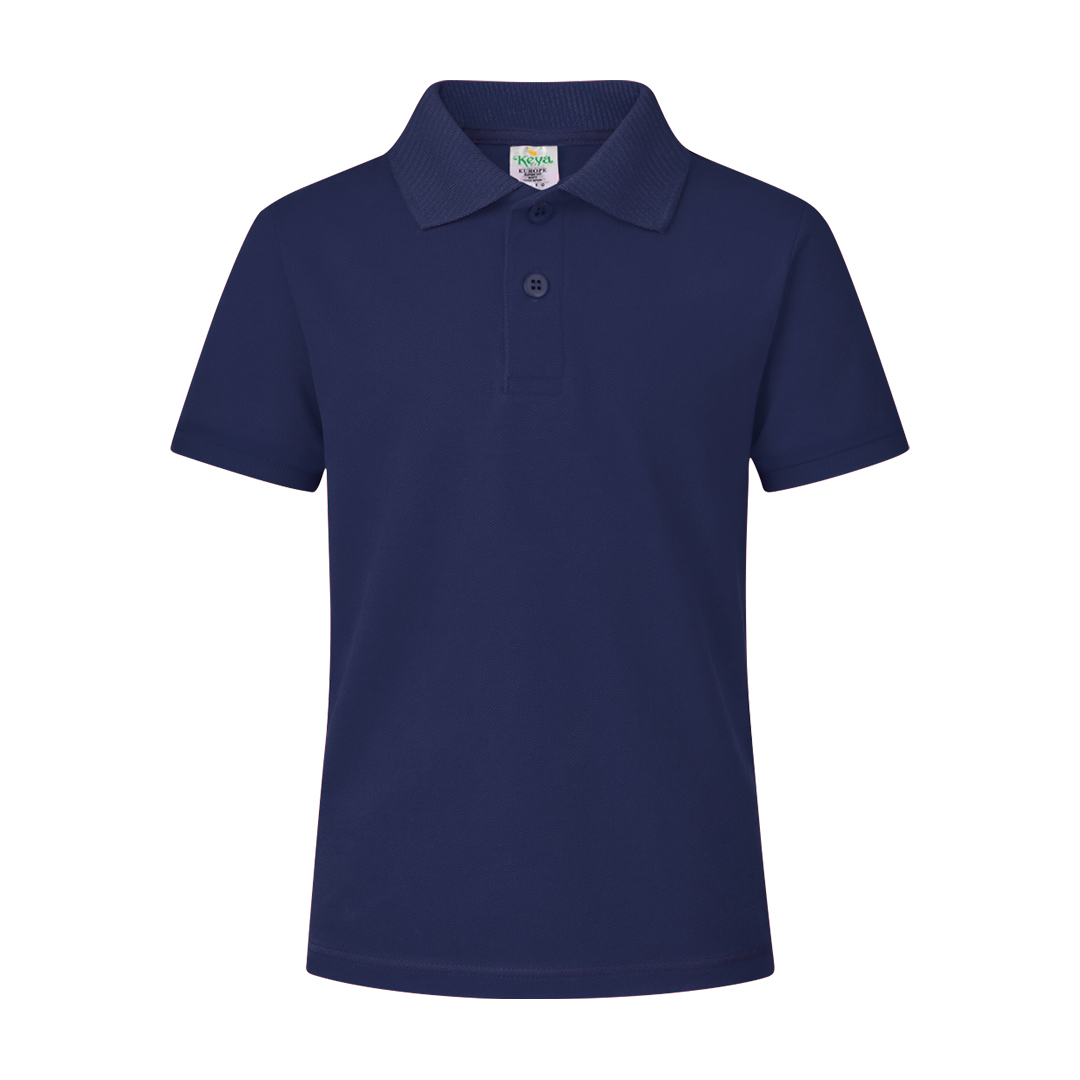 Dziecięce kolorowe polo "keya" YPS180 P164987T granatowy